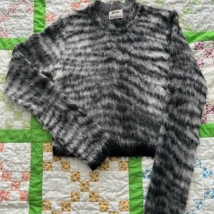 Acne Studios grey tiger sweater